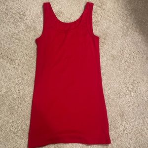 Womens basic red tank top NWT